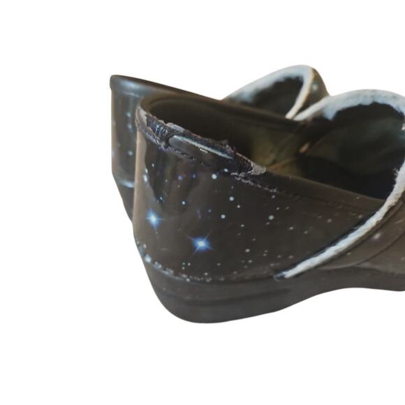 Women's Night Sky Patent DANSKO clogs /slip on shoes , size 40 - Picture 6 of 11